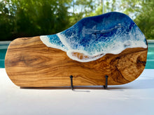 Load image into Gallery viewer, Olivewood Hammerhead Charcuterie Board