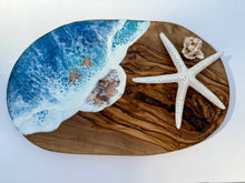 Load image into Gallery viewer, Olivewood Starfish Charcuterie Board