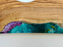 Load image into Gallery viewer, Olivewood Turtle Charcuterie Board with Tide Pool