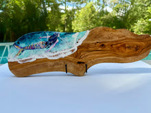 Load image into Gallery viewer, Olivewood Mermaid Charcuterie Board