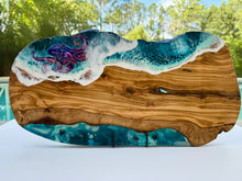 Load image into Gallery viewer, Octopus Charcuterie Board with Tide Pool