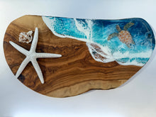Load image into Gallery viewer, Olivewood Turtle Charcuterie Board