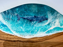 Load image into Gallery viewer, Olivewood Dolphin Charcuterie Board