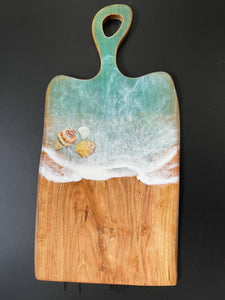 Custom order- Large seashell Charcuterie Board